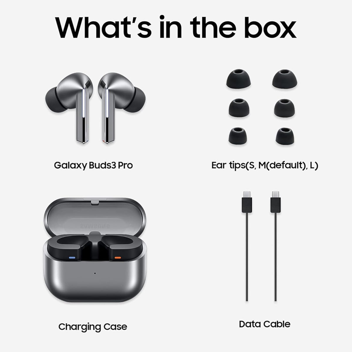Galaxy EarBuds 3 Pro with Galaxy Ai | Adaptive ANC | Real-Time Interpreter | 24-Bit Hi-Fi Audio | Up to 37H Battery | Ip57